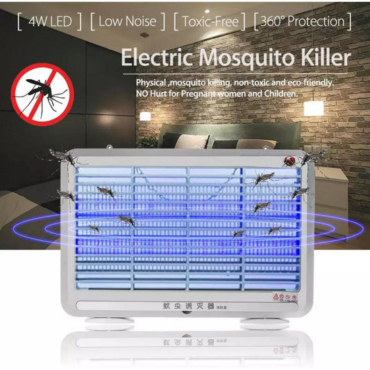 220V 4W Mosquito Killer Lamp LED Lamp Insect Killer Bug Zapper Anti Mosquito Trap Pest Flies Repellent Home Pest Control Lamp